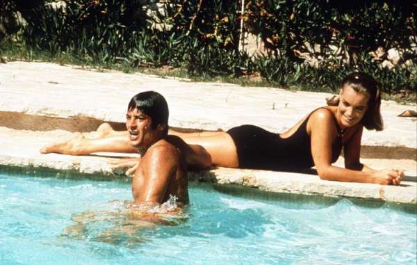 Alain Delon et Romy Schneider dans « La Piscine » (1969) de Jacques DeraySIPA