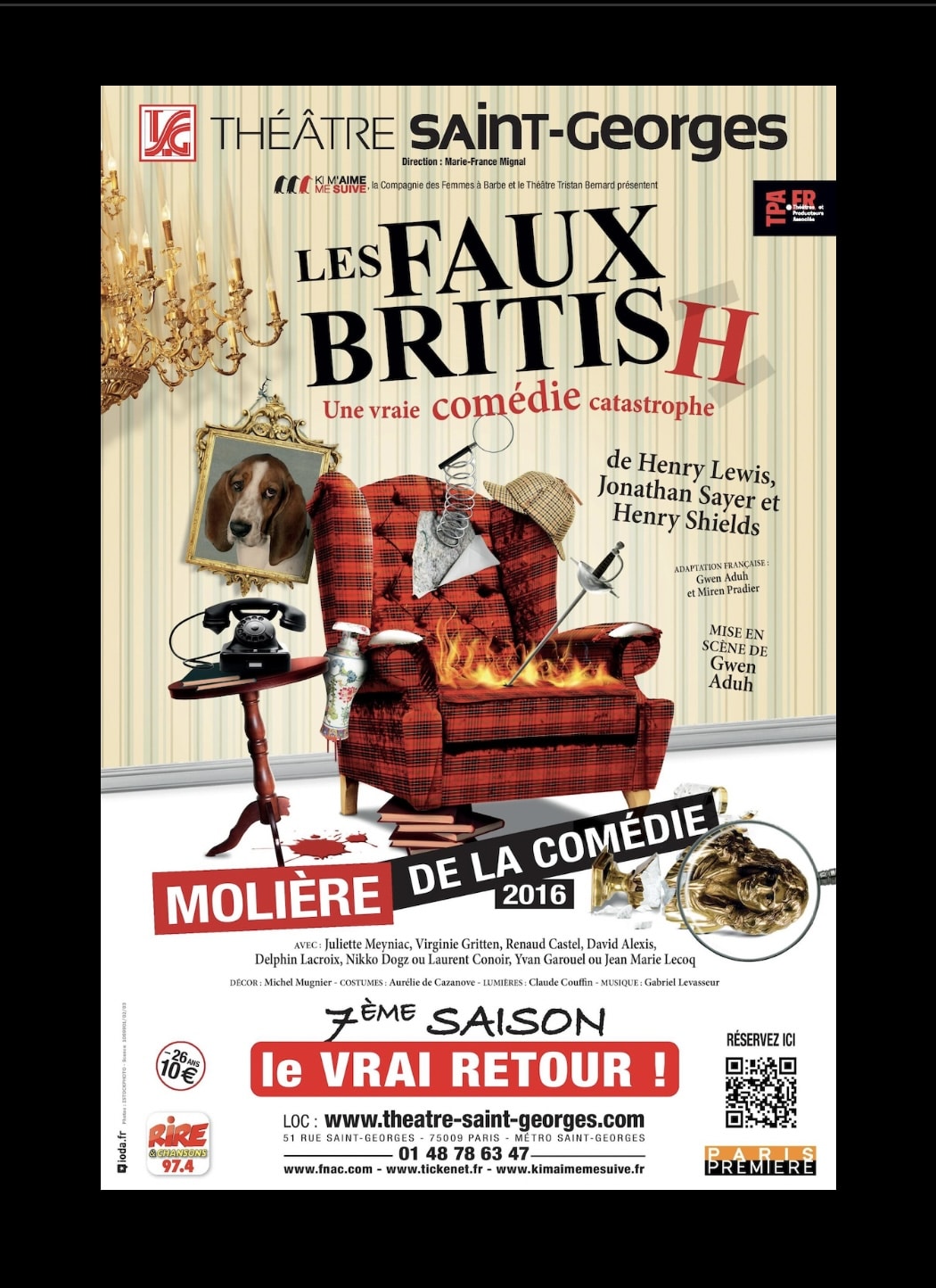 Les Faux British Prochainement Au Théâtre Saint Georges Art Scène Radio 